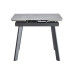 Керамічний стіл TM-80 вера грей + сірий  в меблі Blick 