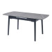 Керамічний стіл TM-76 петра грей + чорний в меблі Blick 