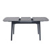 Керамічний стіл TM-76 петра грей + чорний в меблі Blick 