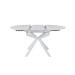 Керамічний стіл Офелія TML-1250 калакатта крістал + білий в меблі Blick 