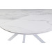 Керамічний стіл Офелія TML-1250 калакатта крістал + білий в меблі Blick 