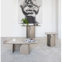 Консоль "Крістіано" аврора голд + бежевий