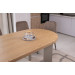 Стіл шпоноване МДФ Нікколо TM-236 ясень + теплий пісок в меблі Blick 