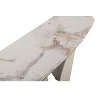 Консоль "Крістіано" аврора голд + бежевий