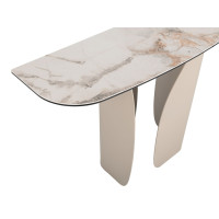 Консоль "Крістіано" аврора голд + бежевий