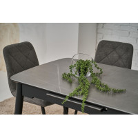 Керамічний стіл TM-76 петра грей + чорний