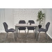 Обідній керамічний стіл TM-110 ребекка грей + сірий в меблі Blick 