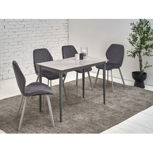 Обідній керамічний стіл TM-110 ребекка грей + сірий в меблі Blick 