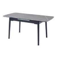 Керамічний стіл TM-76 петра грей + чорний