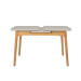 Керамічний стіл TM-76 травертін матовий + дуб  в меблі Blick 