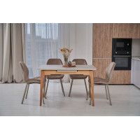 Керамічний стіл TM-120 бардиліо лайт + бук