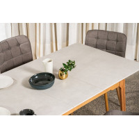 Керамічний стіл TM-120 бардиліо лайт + бук