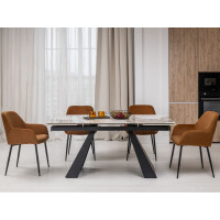 Керамічний стіл Чезаре TML-1100 патагонія + чорний