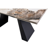 Керамічний стіл Чезаре TML-1100 патагонія + чорний