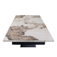 Керамічний стіл Чезаре TML-1100 патагонія + чорний