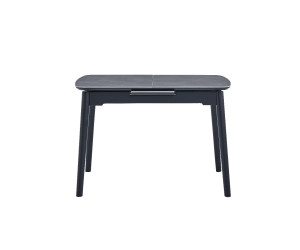 Керамічний стіл TM-87 гріджіо латте + чорний