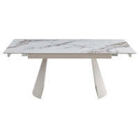 Керамічний стіл Сорренто TML-1301 голден вайт + капучино