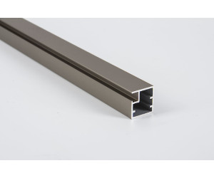 Алюминиевый фасад 356*796 из профиля М1 Shampan & Satin 