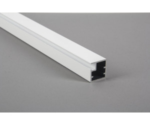 Aluminum facade 356 * 796 from the M1 White & Satin profile