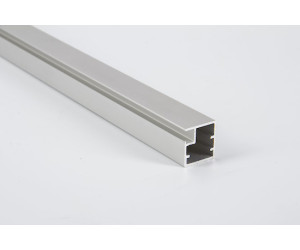 Алюминиевый фасад 356*796 из профиля М1 Silver Brush & Satin 