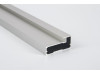 Aluminum facade 356 * 796 from M4 Silver & Satin profile