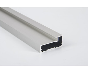 Алюминиевый фасад 356*796 из профиля М4 Silver  & Satin 