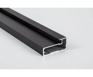 Алюминиевый фасад 356*796 из профиля М4 Black Brush & Satin