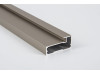 Aluminum facade 356 * 796 from M4 Shampan & Satin profile