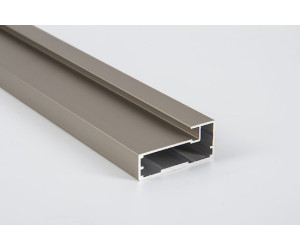 Алюмінієвий фасад 356 * 796 з профілю М4 Shampan & Satin