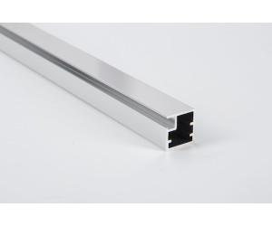 Aluminum facade 356 * 796 from the M1 Nikel & Satin profile