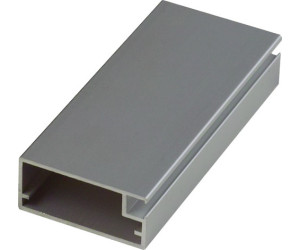 Aluminum facade 356 * 796 from Z12 Silver & Satin profile