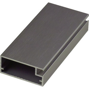 Aluminum facade 356 * 796 from Z12 Inox & Satin profile