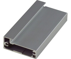 Алюминиевый фасад 356*796 из профиля Z4 с переливом Silver & Satin 