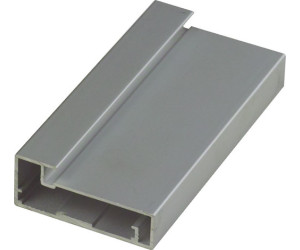 Алюминиевый фасад 356*796 из профиля Z4 Silver & Satin 