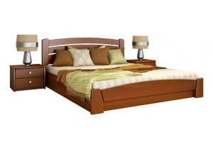 Відкрийте для себе комфорт і стиль з нашим ліжком з бука на дві особи - Селена-Аурі 