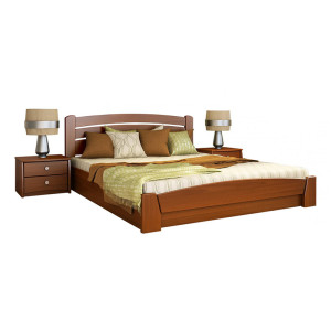 Ліжко двох спальне Селена-Аурі 160*200 дерев'яне з бука