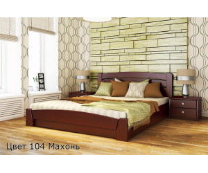 Ліжко двох спальне Селена-Аурі 160*200 дерев'яне з бука