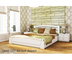 Ліжко двох спальне Селена-Аурі 160*200 дерев'яне з бука