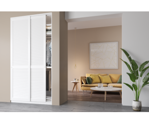 Фасади жалюзійні 2422 * 694 - 2 шт висота і ширина отвору 2430 * 1471 з коробкою і розсувний системою