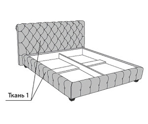 Кровать PD  Мила