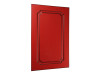 Optimini Red & Black TopMatt - 19 mm painted MDF fronts with Classic style milling 