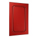 Optimini Red & Black TopMatt - 19 mm painted MDF fronts with Classic style milling 