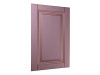 Rect Bav Liner Lilac & Red TopMatt - 19 mm painted MDF fronts with Classic milling 