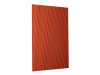 Surf Orange High Gloss - Painted MDF facades 19 mm with milling in Classic style 