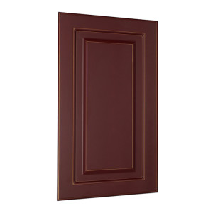 Primerino Bordo & Gold TopMatt - Painted MDF facades 19 mm with milling in Classic style