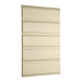 Liner 178 Safari TopMatt - 19 mm painted MDF fronts with Classic style milling 