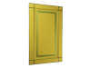 Primer Tortino Yellow & Black TopMatt - Painted MDF fronts 19 mm with milling in Classic style 