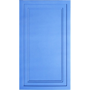  Screen Kant Blue TopMatt - Painted MDF facades 19 mm with milling in the Modern style