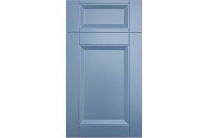 Front Screen Euro 716*393 Blue Topp Matt Painted MDF fronts 19 mm with milling in Modern style