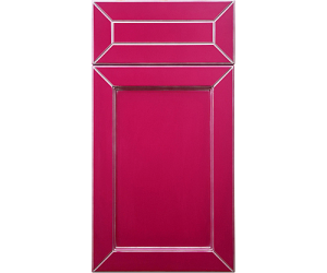 Фасад Екран 45 716*396 Red Wine & white mat 